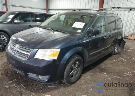2008 Dodge Grand Caravan Sxt из США, поврежденный, VIN 1D8HN54P68B152939